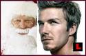 David Beckham Christmas Card