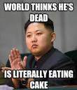 Kim Jong Un really was hungry!