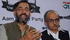 AAP sacks Bhushan, Yadav from PAC, rejects Arvind Kejriwals.