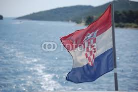 Kroatische Flagge von Roland Gruenewald, lizenzfreies Foto ...