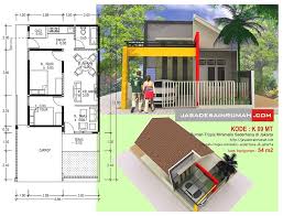 Rumah Tropis Minimalis Sederhana di Jakarta @ Jasa Desain Rumah