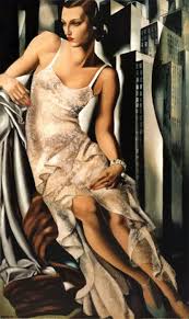 Lempicka Oil Paintings - Portrait de Madame Allan Bott - Lempicka_LET005