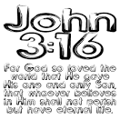 4 sermons from John 3:16.