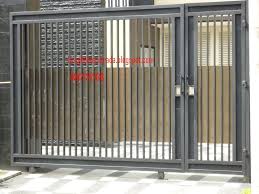 Pintu dorong minimalis (contoh gambar) | Bengkel las dan Canopy ...