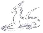 Egyptian Dragon Drawing | Ven Tuskain's Blog