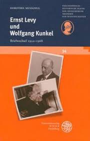 Winter Verlag: Mussgnug (Hg.): Ernst Levy und Wolfgang Kunkel ...