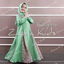 Busana Muslim Anak Perempuan Modern | Baju Muslim Anak Perempuan ...