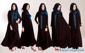 28 Hijab Styles And Abaya 2016 For Different Face Girls