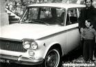 A Fiat 1300/1500 saloon car seen in the 1960s.
