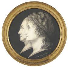 Sophie Regnault (1763-1825) | Portraits de Jean-François Heurtier et Marie-Victoire Heurtier en buste de profil à gauche | Christie\u0026#39;s - d4246030r