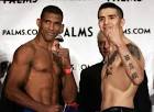 Photos/Weights: Miguel Acosta 134.5, BRANDON RIOS 134.5 - Boxing News