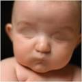 and a baby with no face…