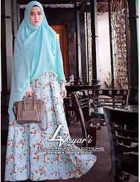Model Baju Gamis Muslim Terbaru 2016