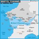 Map of Bristol Channel - Bristol Channel Map Location, World ...