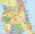 Map of the Central Florida Area