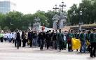 Visit of Pope Benedict XVI. A peaceful march of religious communities, - via Daymix