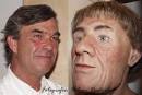 Foto: heleen verdonk. Eduard Zuiderent (left) with the face reconstruction ... - image004