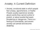 <b>anxiety</b> definition