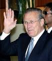 Rumsfeld in town to discuss military exchanges