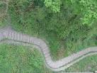 Eastenders comes to Trevor. View from the Pont-Cysyllte Aqueduct vertically - via Daymix