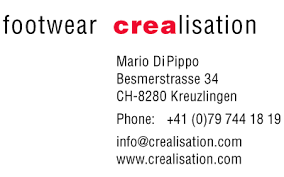 footwear crealisation by mario di pippo, switzerland. - adress