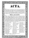 Photo of Argentina. ACTA de Independencia (Provincias Unidas en Sud-