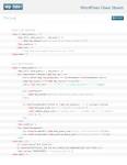 WordPress Cheat Sheet  I   The Loop Code Snippet Web Help 101