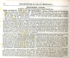 The Science and Art of Surgery, (1859), by John Erichsen, M.D. - erichsen%20discussion