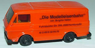 herpa VW LT 28 Kasten \u0026quot;Die Modelleisenbahn, Inh. Brigitte Vetter ...