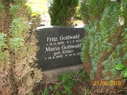 Grab von Fritz Gottwald (18.08.1895-01.07.1971), Friedhof Norden ...