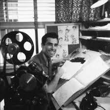 Jack Bradbury at Disney Studio Jack Bradbury working as an animator at the Disney Studio (c. 1940) - jack_at_disney_reduced