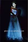 Finespun Fiber Optic Rgb Luminous Clothing Distinctive Led Color.
