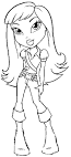 Bratz Coloring coloring page