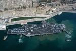 USS J.F.K. Docking in Malta look at the size of this thing!
