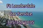 Ft Lauderdale Car Service, Ft Lauderdale Sedan Services