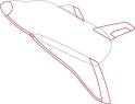 how to draw the spaceshuttle