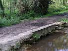 Dean's Bridge, Floating Island valley. Dean's Bridge crosses the stream - via Daymix