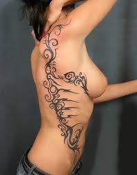 Tribal Women Tattoo Design Art