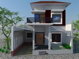 Desain Rumah Minimalis 2 Lantai Type 54 | Gambar Desain Rumah