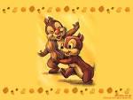 My Free Wallpapers - Cartoons Wallpaper : Chip and Dale