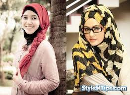 28 Hijab Styles And Abaya 2016 For Different Face Girls