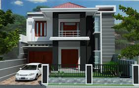 Gambar Desain Rumah Minimalis Bertingkat 2 | Sampel Rumah Minimalis