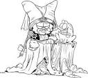 Garfield coloring page