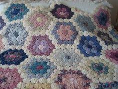 Image result for yo yo quilts