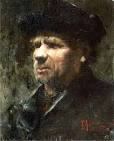 Axentowicz-Portret starca.