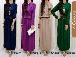 Maxi Dress Remaja Rumbai R260 Online - http://www.butikjingga.com ...