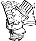 Fourth Of July coloring page