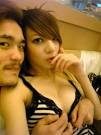 黑涩会美眉容瑄裸照外流与男友