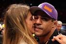 Vitor Belfort celebrates with his wife after beating Anthony Johnson. - 137025962