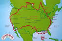 My trip home thinking about relative distances America vs Europe
